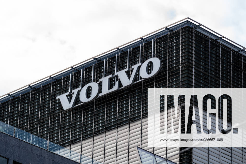 Daily Life In Warsaw The Volvo logo is seen in Warsaw, Poland, on September 12, 2026. Warsaw Poland