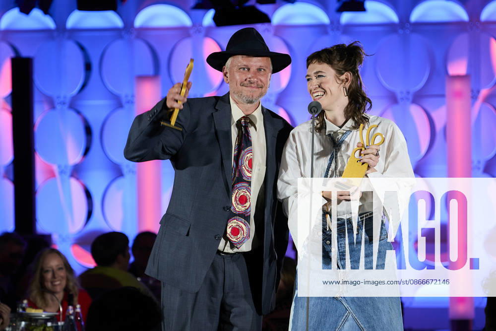 2026 German Acting Award: Winner Lia von Blarer and Winner Robert Stadlober; Stage Show: 15 Years of the German Acting Award and 20 Years of the BFFS; Pullman Berlin Schweizerhof; Date: September 11, 2026