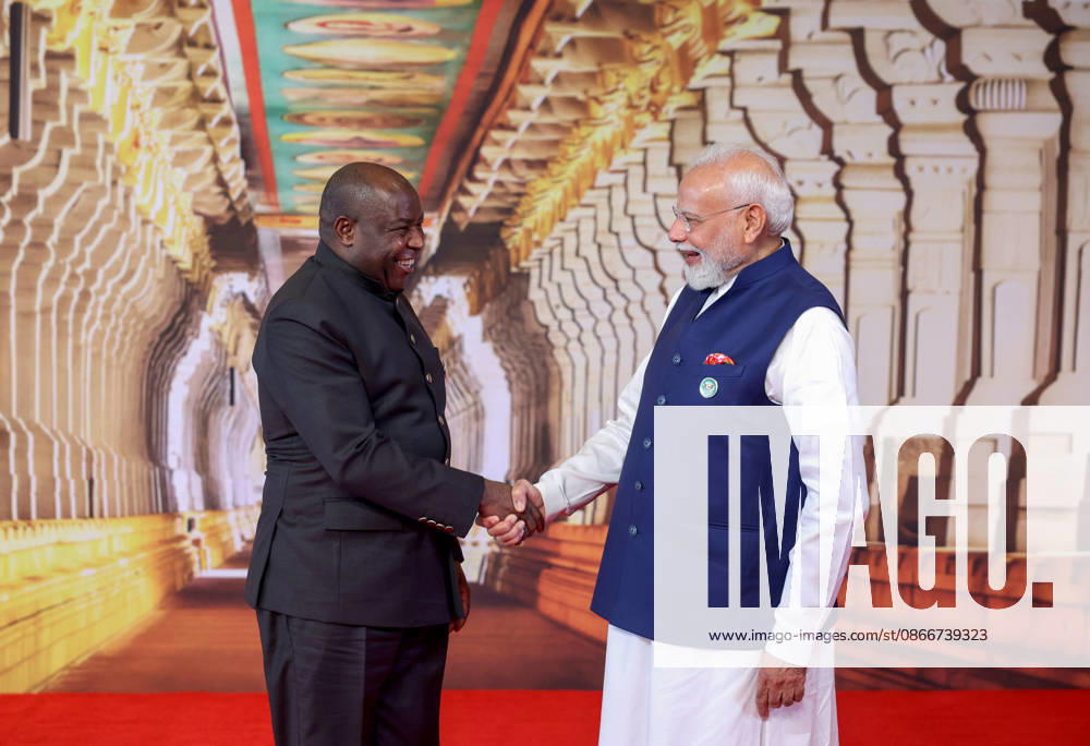 PM Modi shakes hands one by one with BRICS and partner countries leaders on Day 2 of the 18th BRICS Summit 2026 New Delhi, Sep 13 (ANI): Prime Minister Narendra Modi shakes hands one by one with BRICS and partner countries leaders on Day 2 of the 18th BRICS Summit 2026 at Bharat Mandapam, in New Delhi on Sunday. (DPR PMO ANI Photo) Delhi New Delhi India