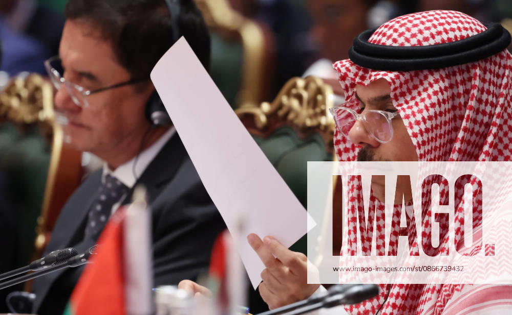 Saudi Foreign Minister Prince Faisal bin Farhan al-Saud listens during the expanded session of the BRICS summit at Bharat Mandapam, September 12, 2026 in New Delhi, India. The second day of meeting included non-member leaders and international organizations. New Delhi India - ZUMAp138 20260913_zaa_p138_035