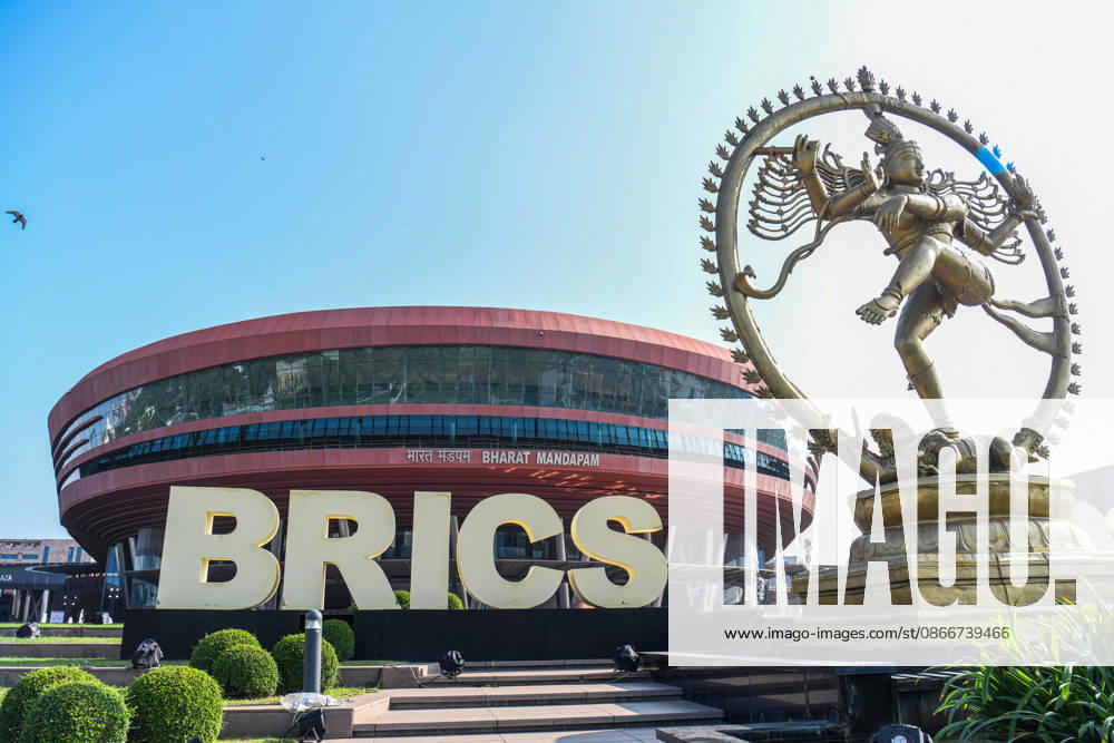 BRICS Summit 2026 in New Delhi New Delhi, Sep 13 (ANI): A view of Bharat Mandapam during day two of the 18th BRICS Summit 2026, in New Delhi on Sunday. NEW DELHI Delhi India