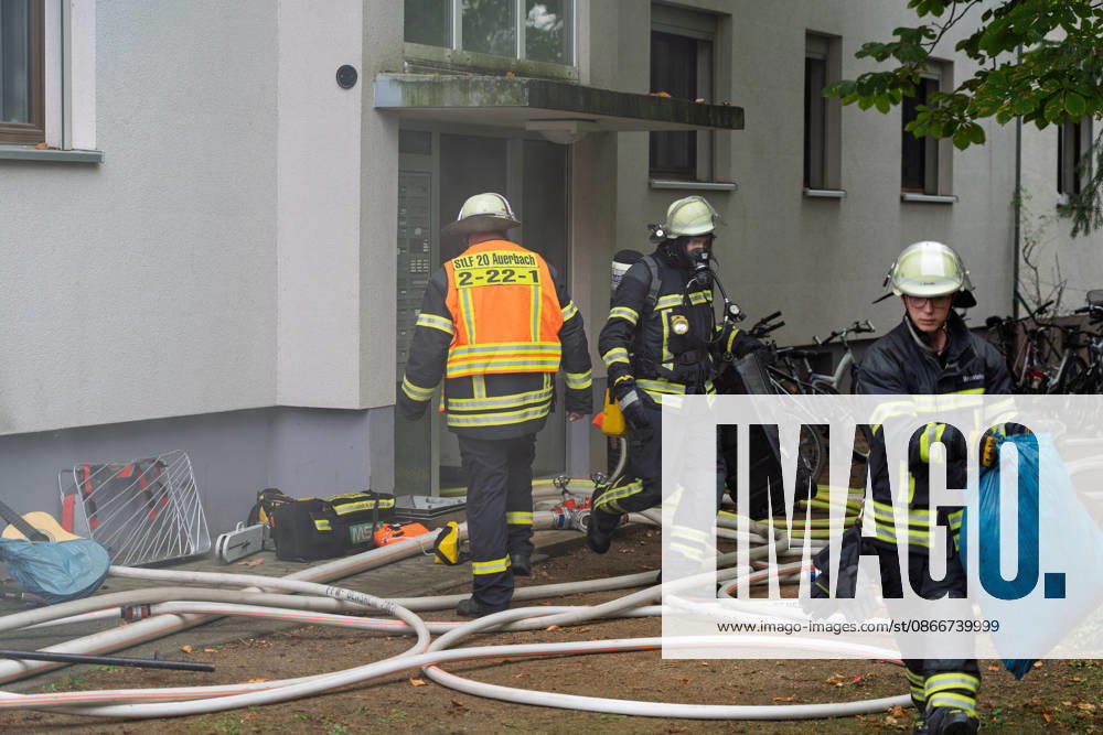 Basement Fire in Apartment Building; Several People Rescued On