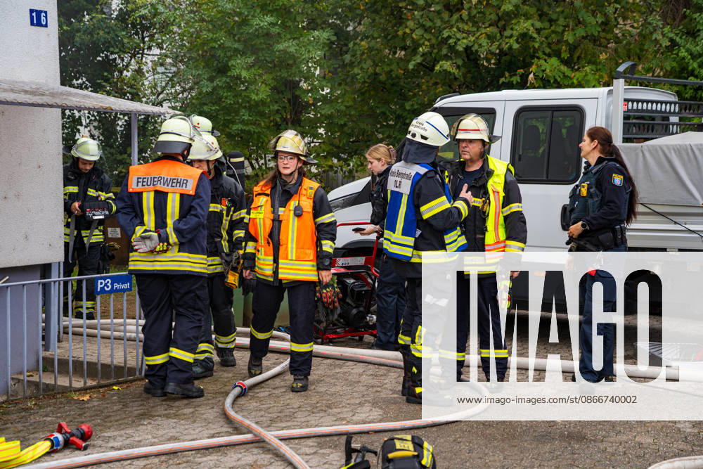 Basement Fire in Apartment Building; Several People Rescued On
