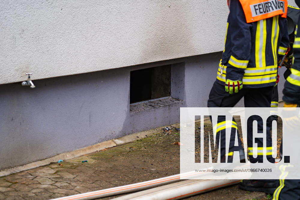 Basement Fire in Apartment Building; Several People Rescued On
