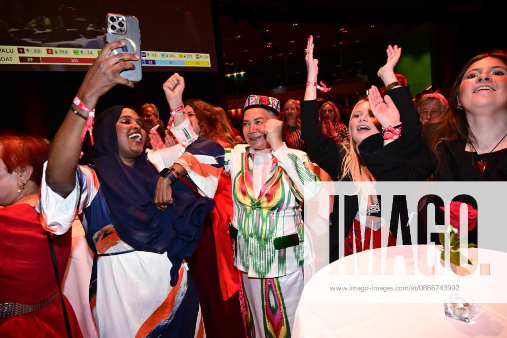 STOCKHOLM, SWEDEN 20260913 Social Democrats cheer during the Social Democrats election night party at the Stockholm Waterfront Conference Center STOCKHOLM, SWEDEN