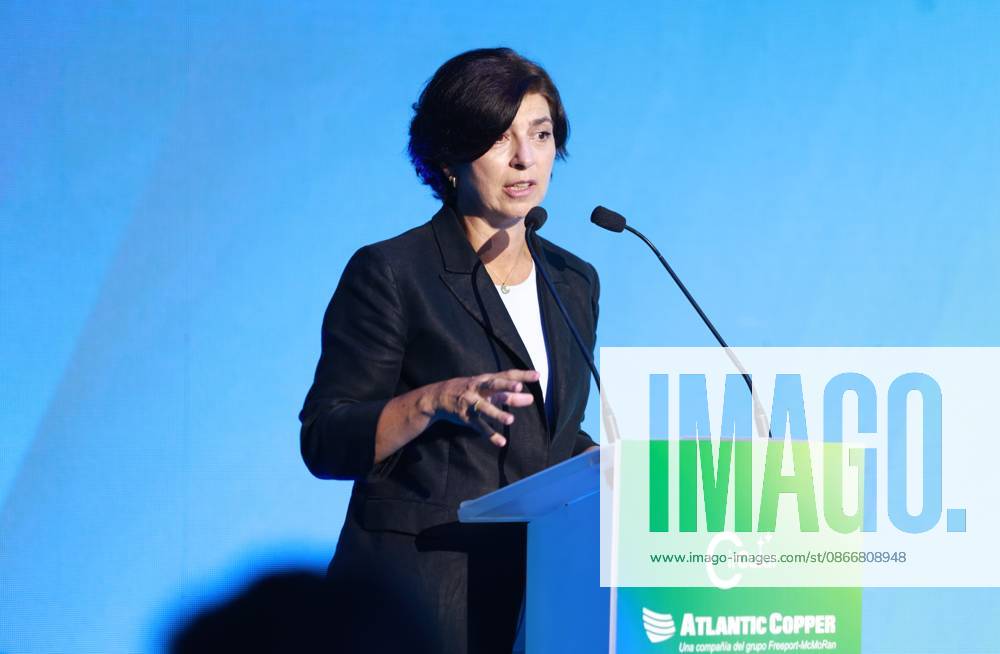 Presentation in Huelva of Atlantic Copper’s Circular Project Atlantic Copper CEO Macarena Gutiérrez speaks at the presentation of the company’s Circular Project On September 14, 2026, in Huelva, Andalusia, Spain September 14, 2026 Rocí Huelva, Andalusia, Spain Huelva, Andalusia, Spain Spain