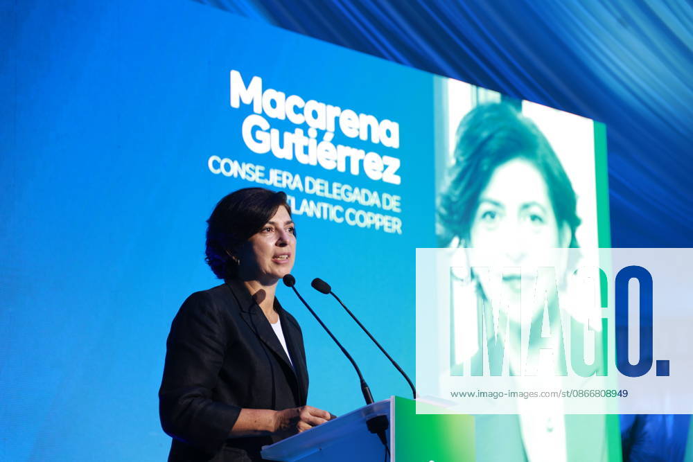 Presentation in Huelva of Atlantic Copper’s Circular Project Atlantic Copper CEO Macarena Gutiérrez speaks at the presentation of the company’s Circular Project On September 14, 2026, in Huelva, Andalusia, Spain September 14, 2026 Rocí Huelva, Andalusia, Spain Huelva, Andalusia, Spain Spain