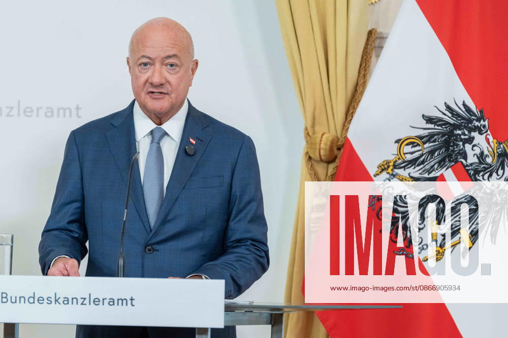 Working visit to the capitals by Federal Chancellor Christian Stocker (ÖVP) on September 15, 2026, as part of the EU Council President’s Tour of the Capitals, at the Federal Chancellery in Vienna, Vienna, Austria