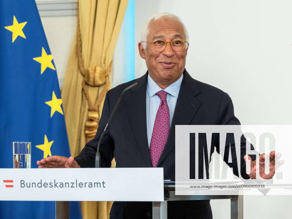 Working Visit to the Capitals—President Antonio Costa of the European Council on September 15, 2026, during a working visit as part of the EU Council President’s Tour of the Capitals at the Federal Chancellery in Vienna, Vienna, Austria