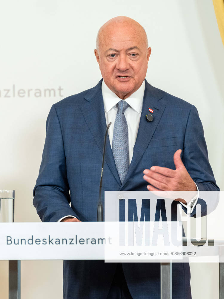 Working visit to the capitals by Federal Chancellor Christian Stocker (ÖVP) on September 15, 2026, during a working visit as part of the EU Council President’s Tour of the Capitals at the Federal Chancellery in Vienna, Vienna, Austria