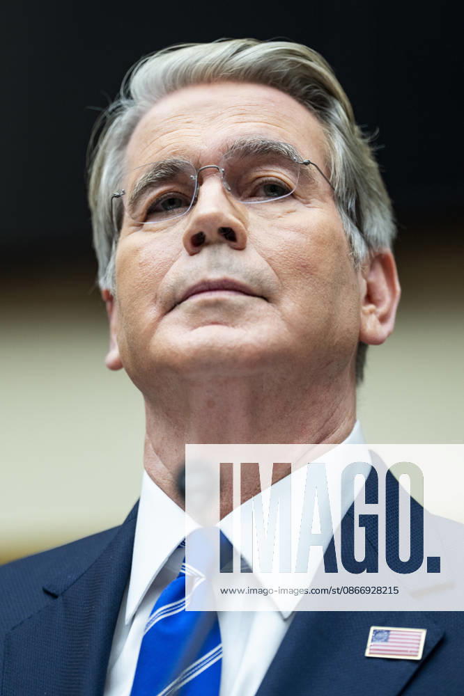 Secretary of the Treasury Scott Bessent looks on during a House Financial Services Committee hearing at the U.S. Capitol in Washington, DC on Tuesday, September 15, 2026. WAP20260915327 BONNIExCASH