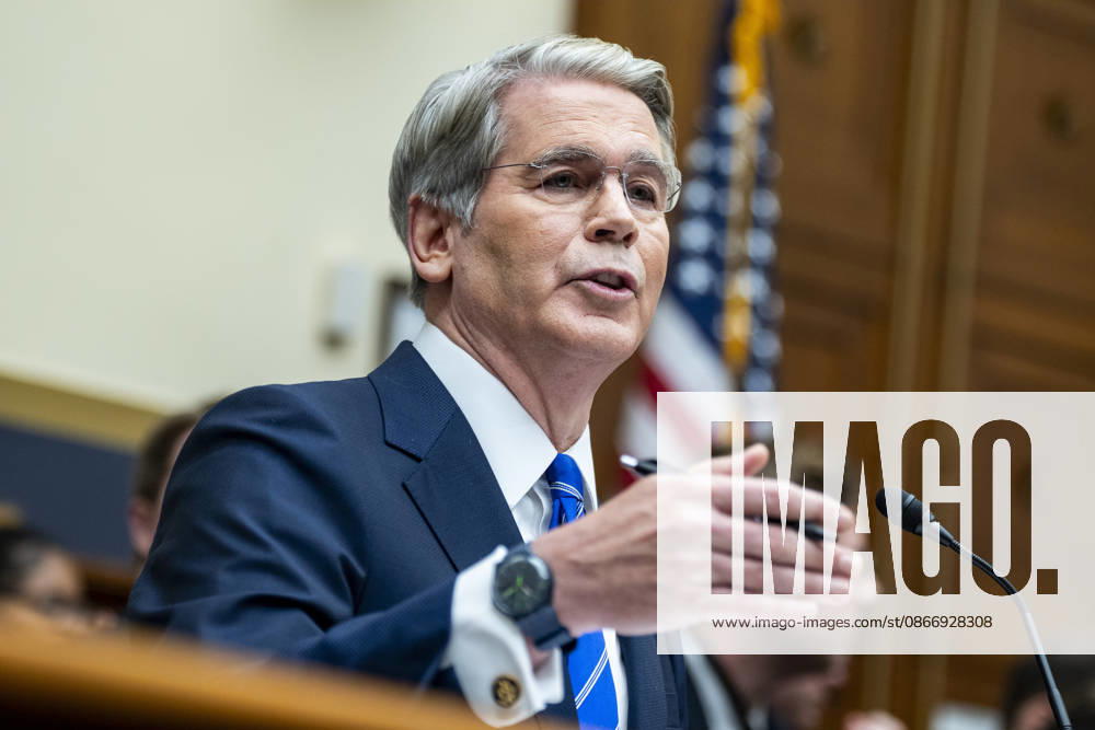Secretary of the Treasury Scott Bessent speaks during a House Financial Services Committee hearing at the U.S. Capitol in Washington, DC on Tuesday, September 15, 2026. WAP20260915336 BONNIExCASH