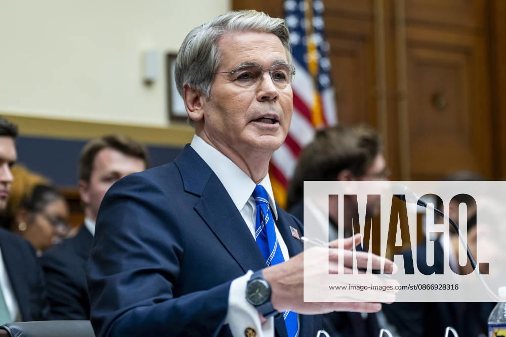 Secretary of the Treasury Scott Bessent speaks during a House Financial Services Committee hearing at the U.S. Capitol in Washington, DC on Tuesday, September 15, 2026. WAP20260915337 BONNIExCASH