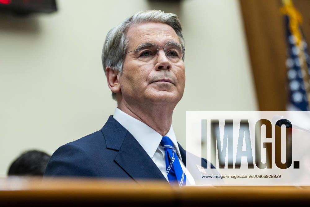 Secretary of the Treasury Scott Bessent looks on during a House Financial Services Committee hearing at the U.S. Capitol in Washington, DC on Tuesday, September 15, 2026. WAP20260915339 BONNIExCASH