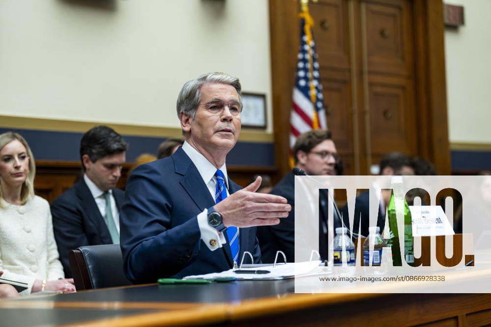 Secretary of the Treasury Scott Bessent speaks during a House Financial Services Committee hearing at the U.S. Capitol in Washington, DC on Tuesday, September 15, 2026. WAP20260915340 BONNIExCASH