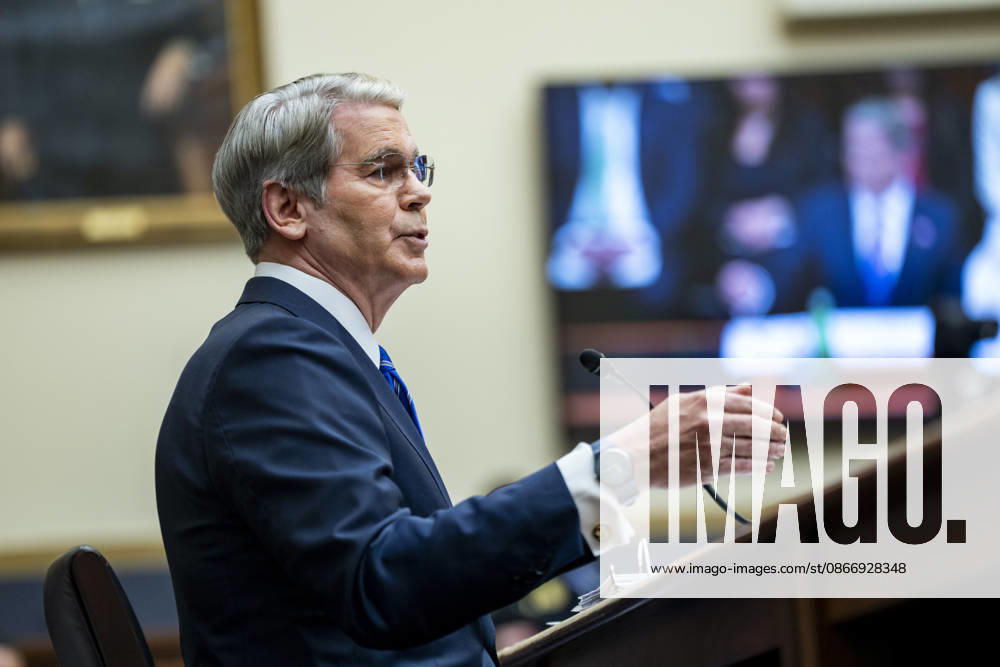 Secretary of the Treasury Scott Bessent speaks during a House Financial Services Committee hearing at the U.S. Capitol in Washington, DC on Tuesday, September 15, 2026. WAP20260915342 BONNIExCASH