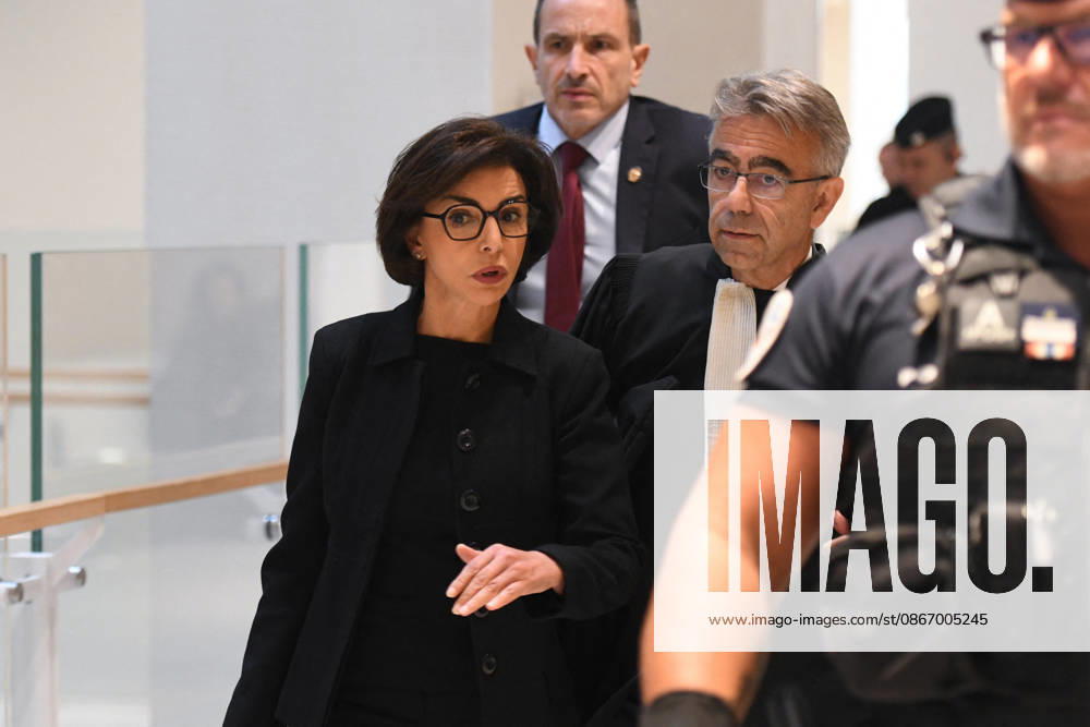 Rachida Dati and Carlos Ghosn Trial - Paris Mayor of the 7th district of Paris and Former French Minister Rachida Dati pictured on the first day of corruption and influence trial in Paris, France on September 16 2026. Rachida Dati is accused of corruption and influence peddling over Ä900,000 she received in consultancy fees from a company linked to Renault-Nissan while serving as an MEP. Photo by Florian Poitout ABACAPRESS.COM Paris France