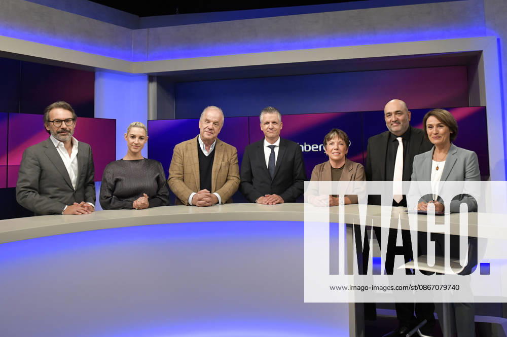 Rene Pfister, Victoria Reichelt, Hubertus Meyer Burckhardt, Thorsten Frei, Margot Käßmann, Omid Nouripour, and Sandra Maischberger on the ARD talk show *maischberger* at the studio in Berlin-Adlershof, Berlin, September 16, 2026 Foto:xM.xBehrensx xFuturexImagex maischberger1609_6901