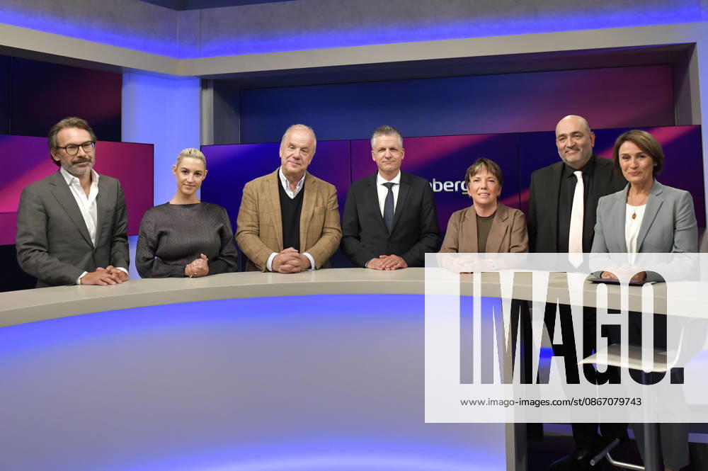 Rene Pfister, Victoria Reichelt, Hubertus Meyer Burckhardt, Thorsten Frei, Margot Käßmann, Omid Nouripour, and Sandra Maischberger on the ARD talk show *maischberger* at the studio in Berlin-Adlershof, Berlin, September 16, 2026 Foto:xM.xBehrensx xFuturexImagex maischberger1609_6902
