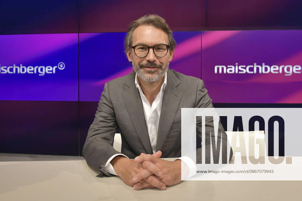Rene Pfister on the ARD talk show *maischberger* at the studio in Berlin-Adlershof, Berlin, September 16, 2026 Foto:xM.xBehrensx xFuturexImagex maischberger1609_6924