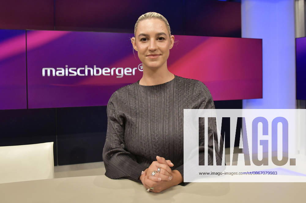 Victoria Reichelt on the ARD talk show *maischberger* at the studio in Berlin-Adlershof, Berlin, September 16, 2026 Foto:xM.xBehrensx xFuturexImagex maischberger1609_6929
