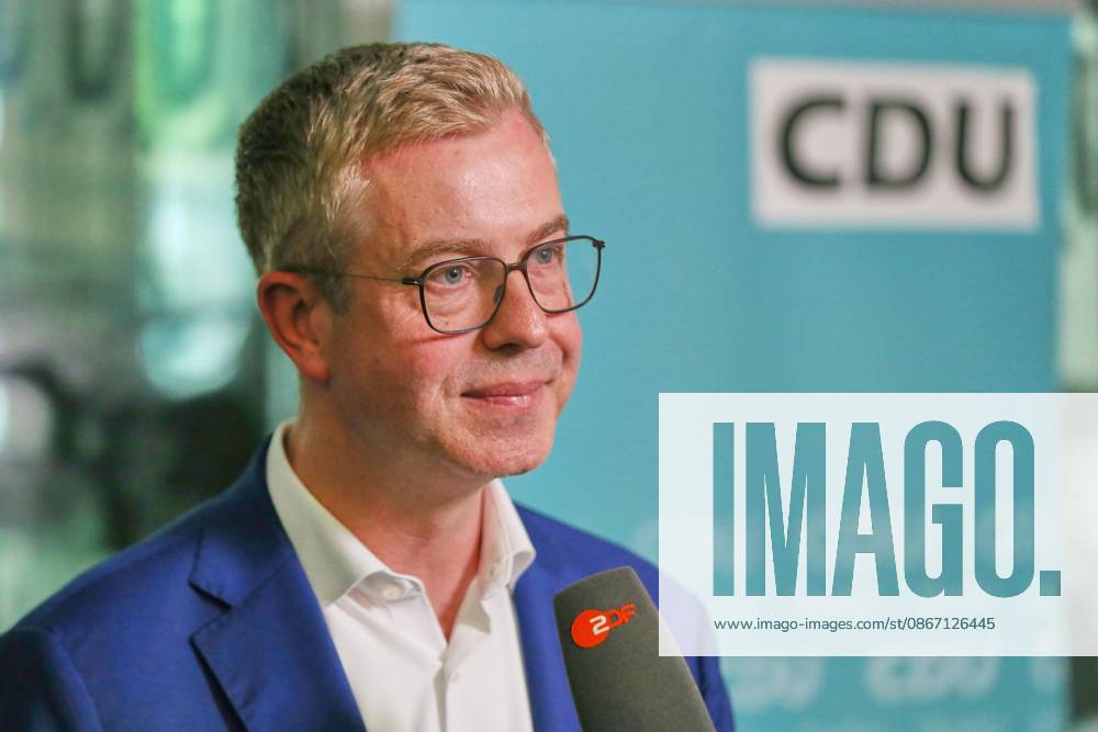 Berlin, Germany, September 17, 2026; Konrad Adenauer House; CDU’s Final Push in the Election Campaign; CDU’s Top Candidate for Berlin, Stefan Evers