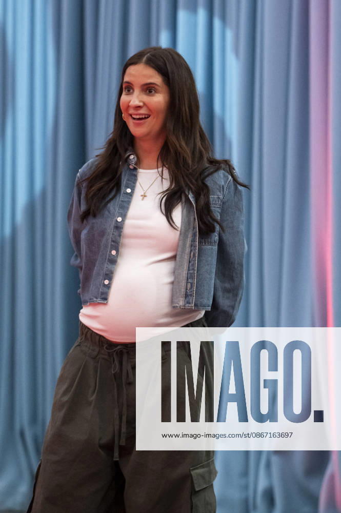 ABB KINDERTAG: Chryssanthi Kavazi, Pregnant, at the KinderTag at the Atelier Gardens in Berlin on September 17, 2026