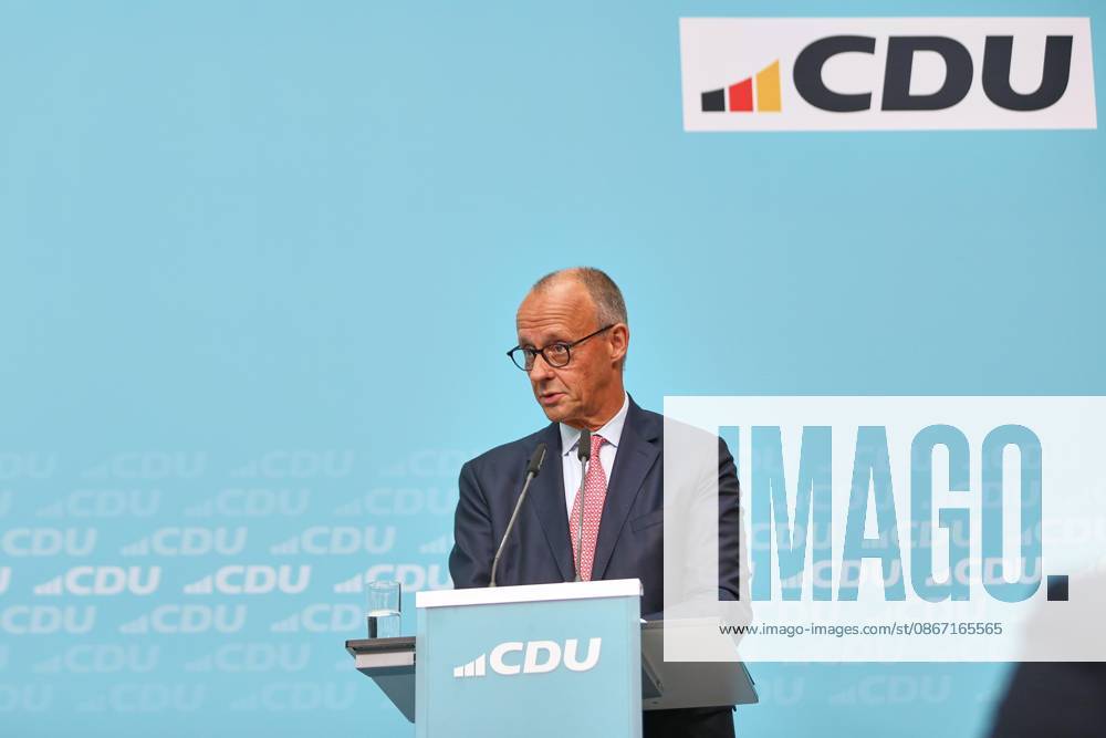 Konrad Adenauer House CDU Election Campaign Final Push Federal Chancellor Friedrich Merz CDU