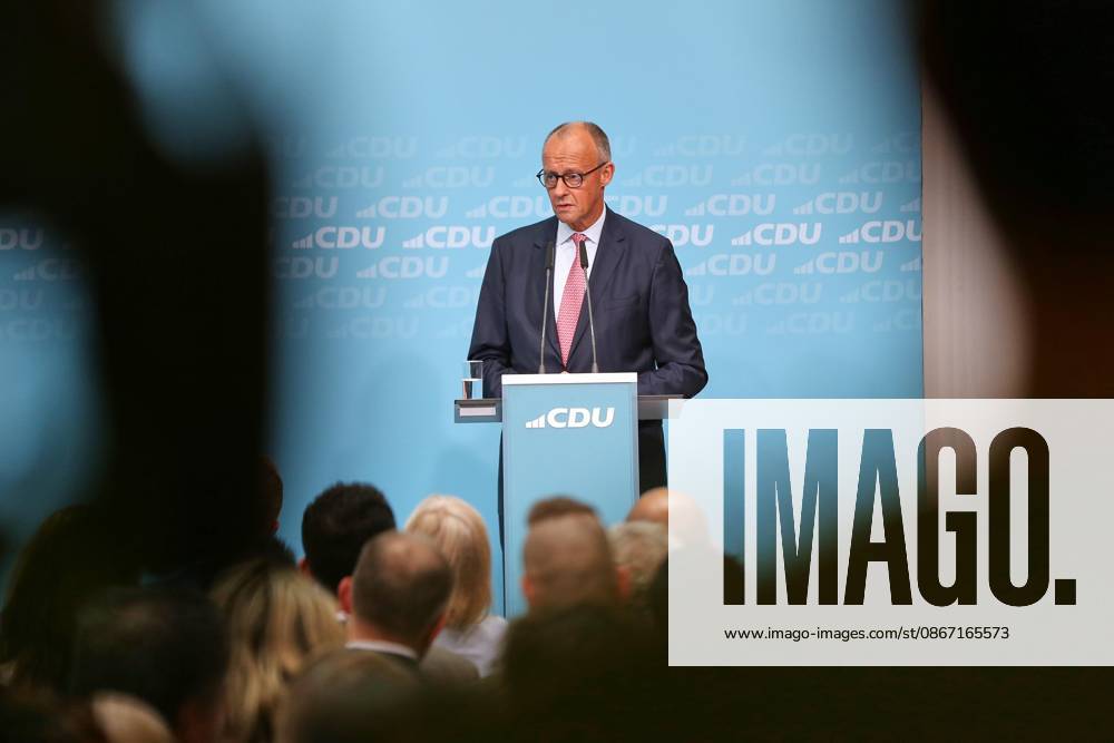 Konrad Adenauer House CDU Election Campaign Final Push Federal Chancellor Friedrich Merz CDU
