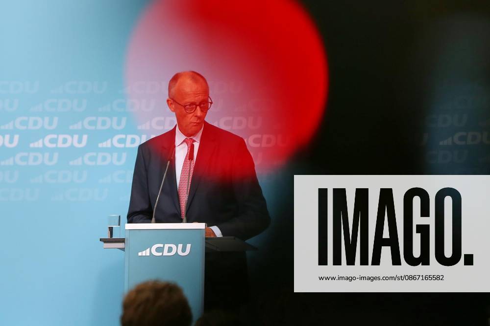 Konrad Adenauer House CDU Election Campaign Final Push Federal Chancellor Friedrich Merz CDU