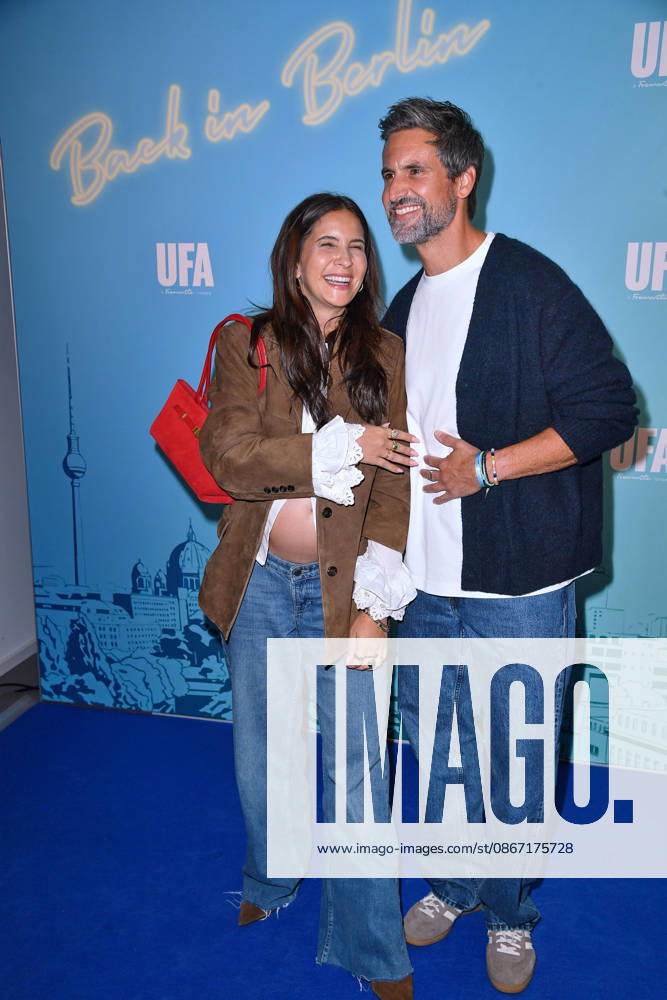 Chryssanthi Kavazi and Tom Beck at the UFA Back reception at BE YOND OFFICE in Berlin on September 17, 2026