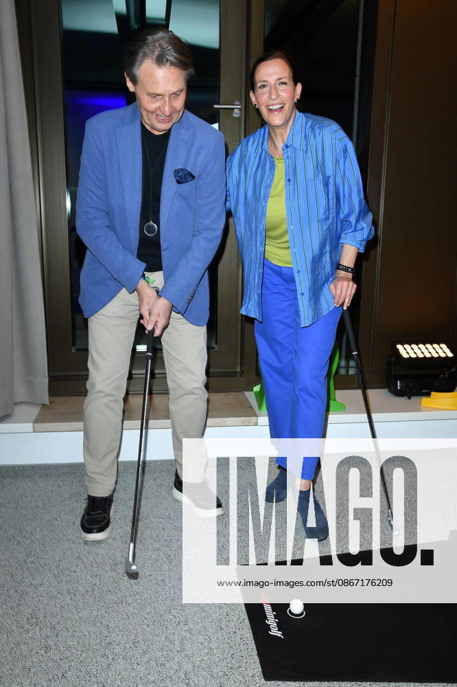 Wolfgang Bahro and Ulrike Frank at the UFA Back reception at BE YOND OFFICE in Berlin on September 17, 2026
