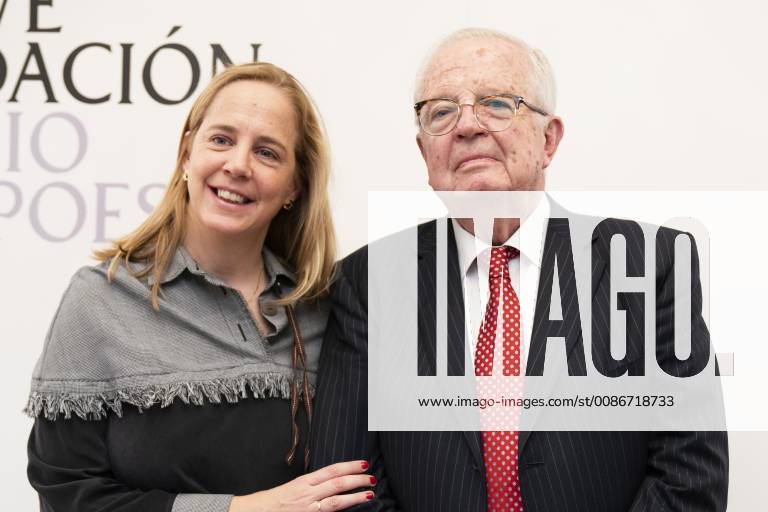 Madrid, Spain - Enrique Loewe Lynch and Sheila Loewe during the XXXI edition of the Poetry Prize LOEWE in madrid Spain. November 13, 2018 Madrid Spain - ZUMAn230 20181113_zaa_n230_166