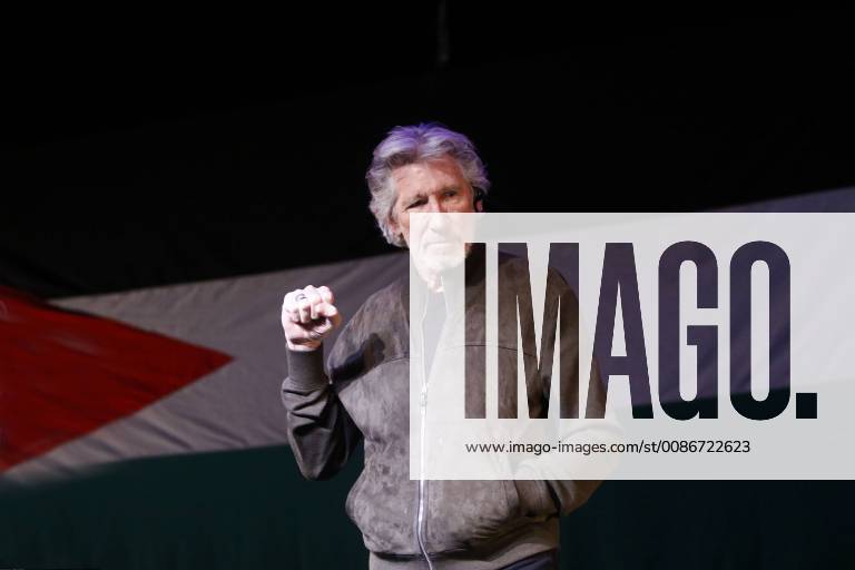 Santiago, 13 de noviembre 2018 Roger Waters, miembro fundador de Pink Floyd, se presenta en un evento titulado Un encuentro con Roger Waters sobre Palestina. Ramon Monroy Aton Chile, Santiago Chile Aton_253623