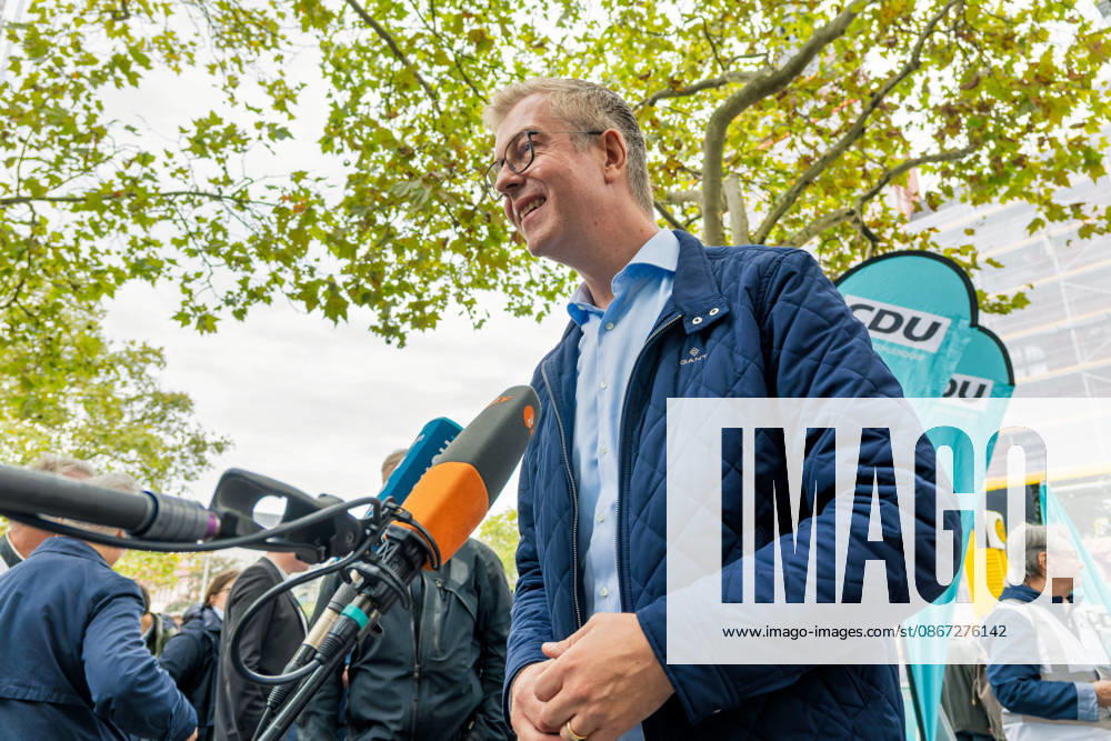 Berlin, September 19, 2026: The Berlin CDU s campaign wrap-up event with Stefan Evers ahead of the upcoming House of Representatives election on September 20, 2026, at Hermann Ehlers Platz