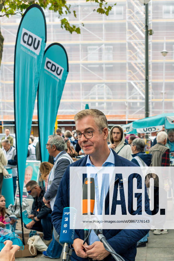 Berlin, September 19, 2026: The Berlin CDU s campaign wrap-up event with Stefan Evers ahead of the upcoming House of Representatives election on September 20, 2026, at Hermann Ehlers Platz