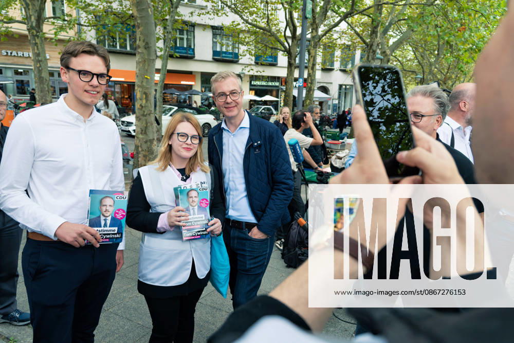 Berlin, September 19, 2026: The Berlin CDU s campaign wrap-up event with Stefan Evers ahead of the upcoming House of Representatives election on September 20, 2026, at Hermann Ehlers Platz