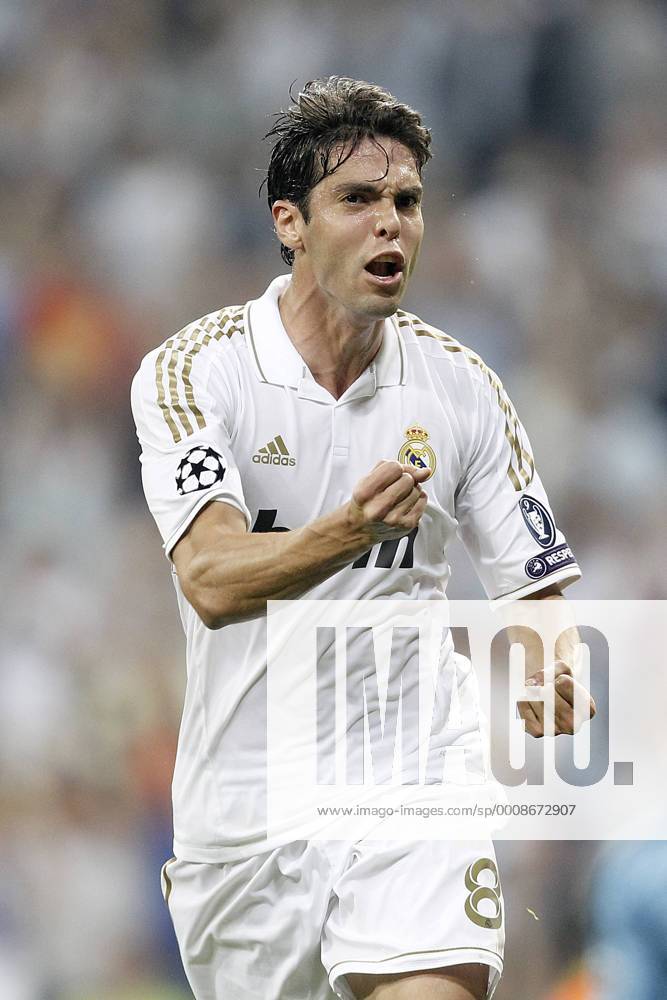 Real Madrid s Kaka celebrates during UEFA Champions League, Real CF Madrid - AFC Ajax Amsterdam ---- (201109275068)