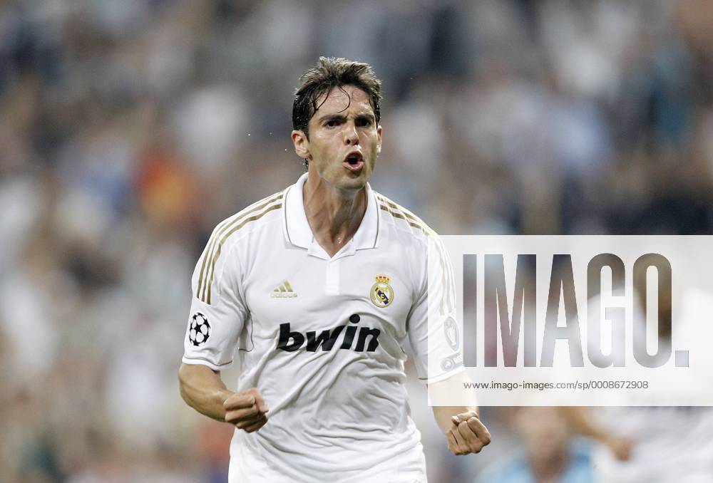 Real Madrid s Kaka celebrates during UEFA Champions League, Real CF Madrid - AFC Ajax Amsterdam ---- (201109275069)