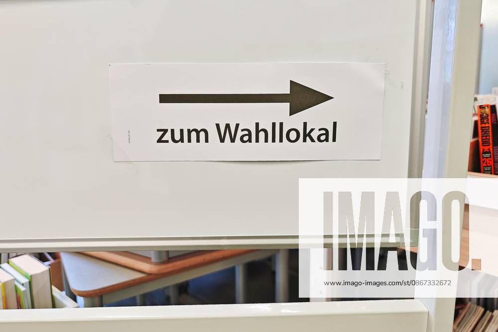 2026 House of Representatives Election in the Capital A Berlin polling place for the House of Representatives election