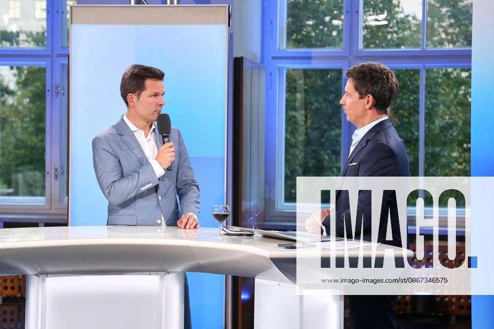 Berlin House of Representatives 2026 Election Steffen Krach, SPD, at the ARD Election Studio