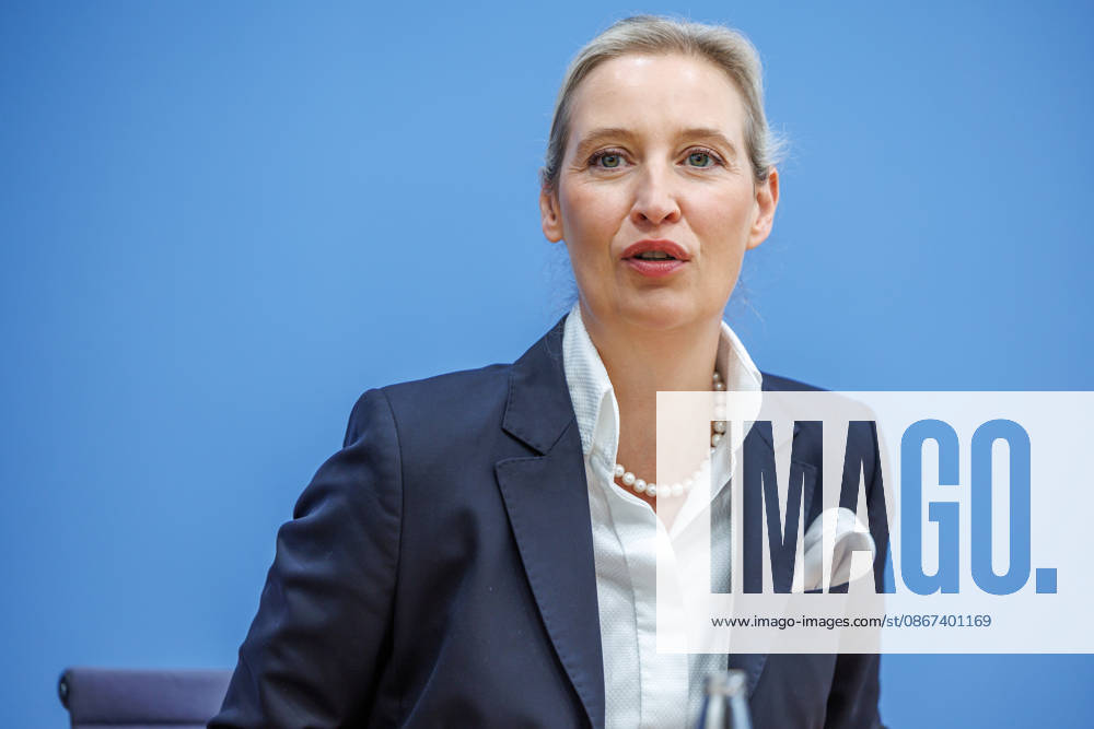 Impact of the State Elections in Berlin Alice Weidel, Federal Spokesperson for the AfD and Co-Chair of the AfD parliamentary group in the German Bundestag Tino Chrupalla, Federal