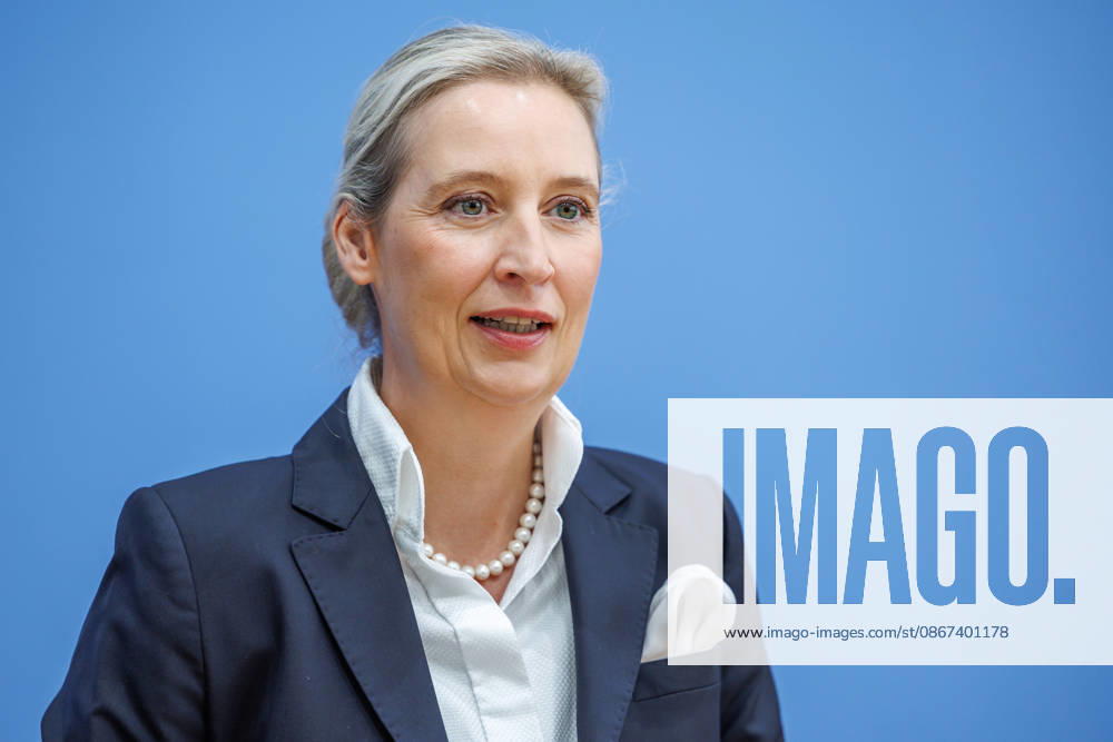 Impact of the State Elections in Berlin Alice Weidel, Federal Spokesperson for the AfD and Co-Chair of the AfD parliamentary group in the German Bundestag Tino Chrupalla, Federal