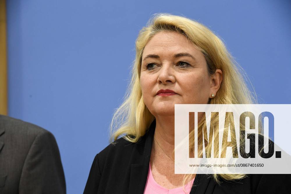 ABB BPK Kristin Brinker, AfD’s top candidate in Berlin Topic: AfD—The Impact of the State Elections in Berlin and Mecklenburg-Western Pomerania on Federal Politics Statement at the BPK Federal Press Conference on September 21, 2026, in Berlin, Berlin, Germany