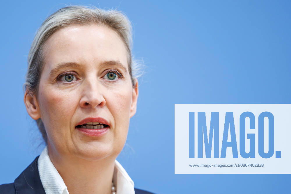 Impact of the State Elections in Berlin Alice Weidel, Federal Spokesperson for the AfD and Co-Chair of the AfD parliamentary group in the G