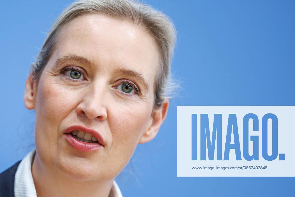 Impact of the State Elections in Berlin Alice Weidel, Federal Spokesperson for the AfD and Co-Chair of the AfD parliamentary group in the G