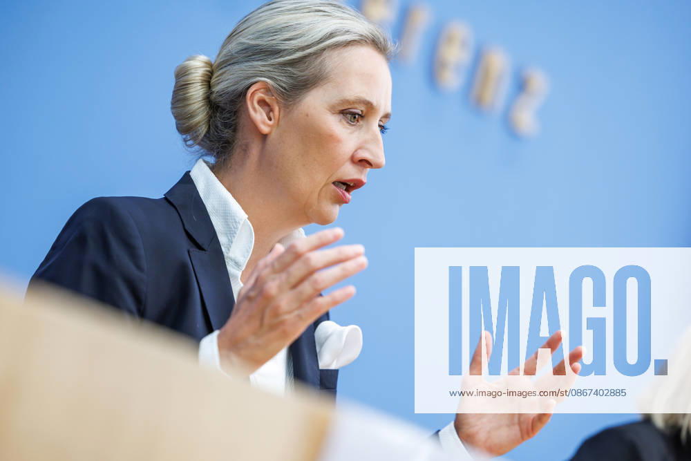 Impact of the State Elections in Berlin Alice Weidel, Federal Spokesperson for the AfD and Co-Chair of the AfD parliamentary group in the G