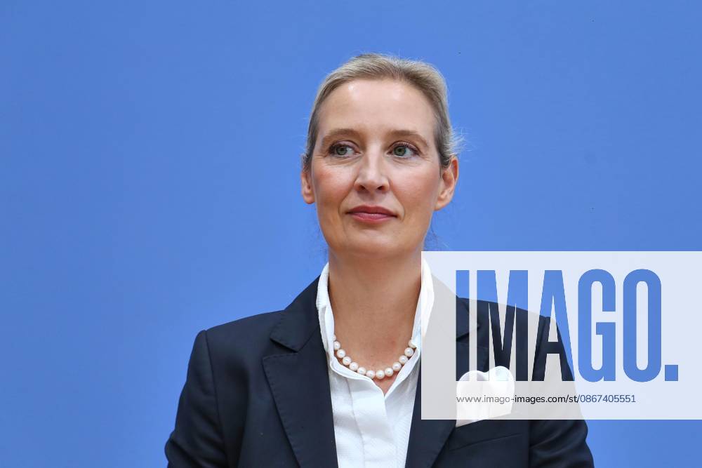 Federal Press Conference: AfD—The Impact of the State Elections in Berlin and Mecklenburg-Western Pomerania on Federal Politics; AfD Chairwoman Alice Weidel