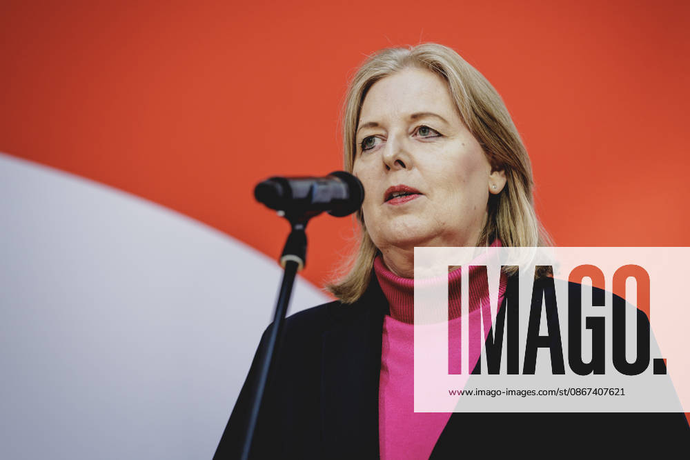 Baerbel Bas (SPD), Federal Minister of Labor and Social Affairs, photographed during a press conference in response to the state election in Mecklenburg-Western Pomerania and the Berlin House of Representatives election, September 21, 2026 While Die Linke won the election
