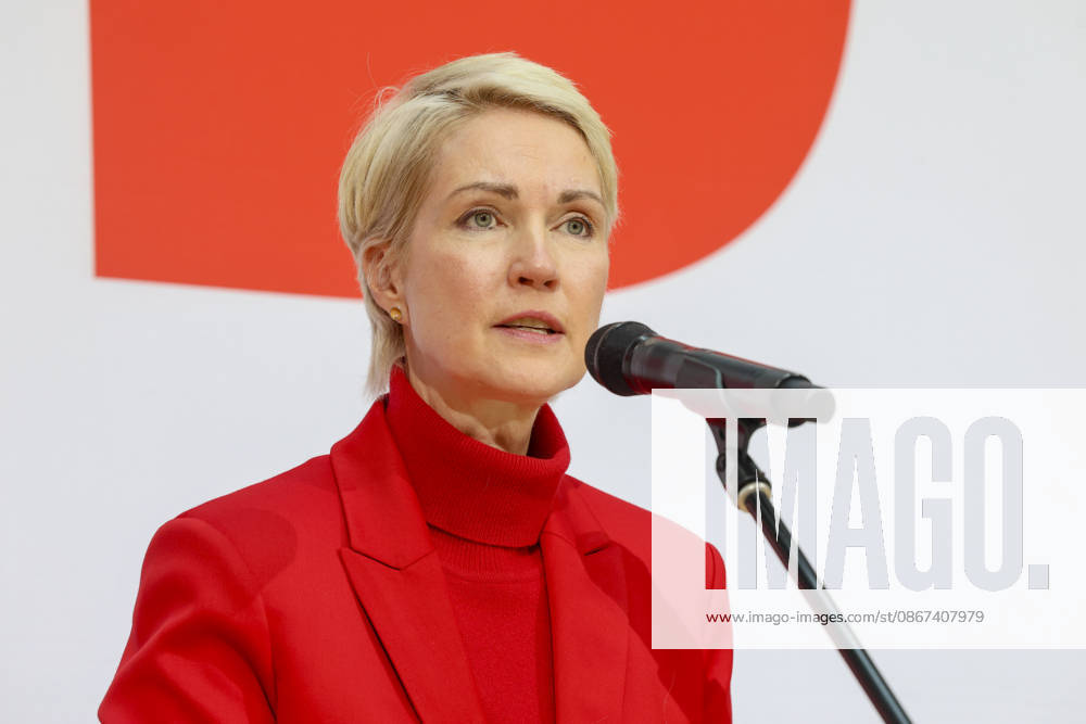 Manuela Schwesig at the press conference following the state elections in Berlin and Mecklenburg-Western Pomerania at the Willy Brandt Haus on September 21, 2026; SPD leadership at the press conference following the state elections in Berlin
